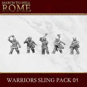 Celtic Slingers | 3DBreed 15mm Wargaming Miniatures Role Playing Miniatures