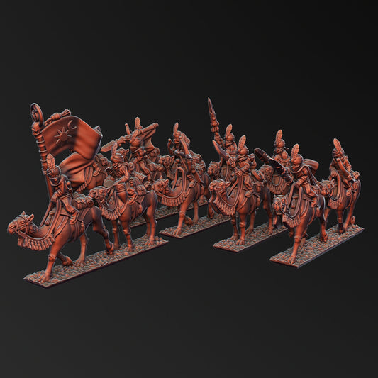 Araby Camelry Unit | Greenskin Miniatures 10Mm Fantasy Wargaming Role Playing