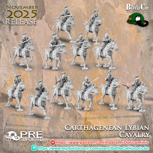 Libyan Cavalry | Battlecat 28mm Historical Wargaming Miniatures Role Playing Miniatures
