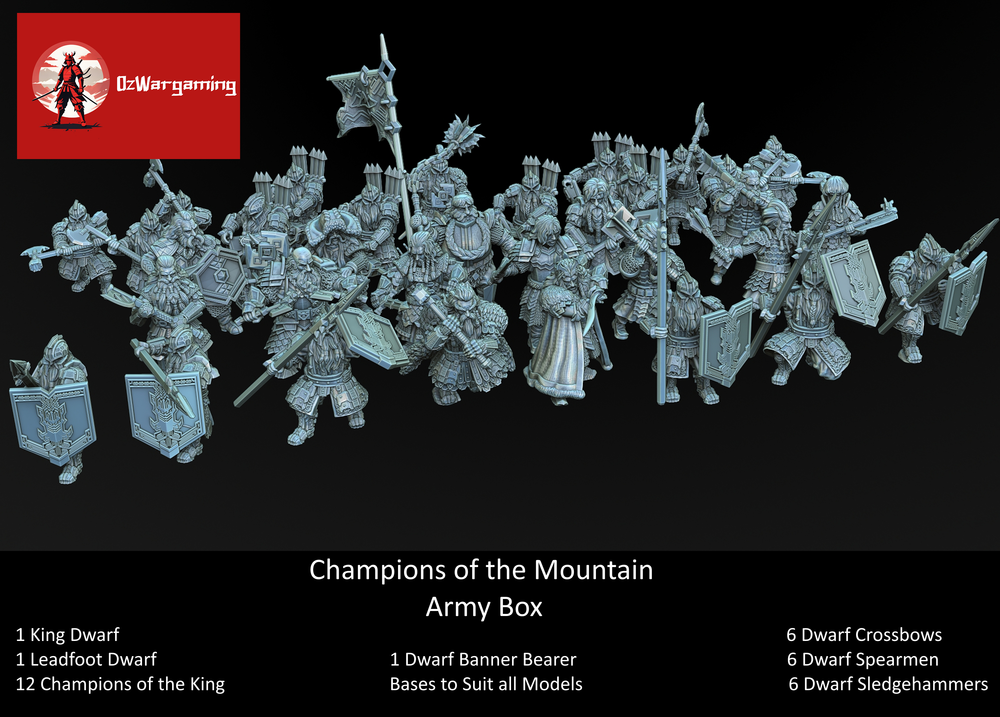 Champions of the Mountain Army Box