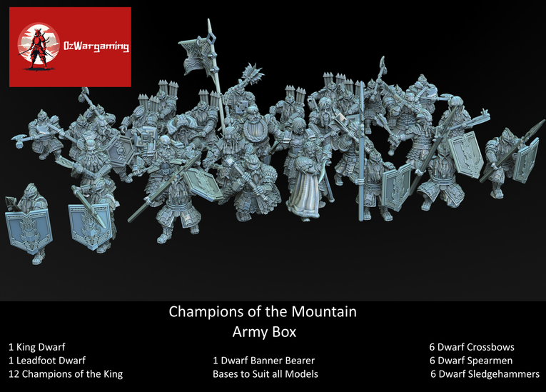 Champions of the Mountain Army Box