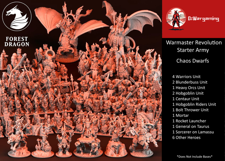 Demonsmiths Army Bundle | Forest Dragon 10mm Fantasy Wargaming Miniatures