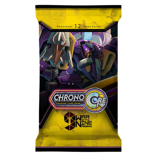 Set 01 Booster Pack (12 Cards) - Chrono Core TCG SPECIAL ORDER
