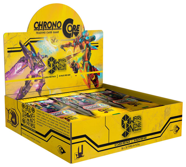 Set 01 Booster Box (30 Packs) - Chrono Core TCG SPECIAL ORDER
