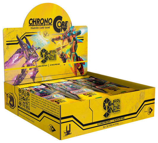 Set 01 Booster Box (30 Packs) - Chrono Core TCG SPECIAL ORDER