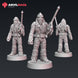 Furry Chieftain Classic | Anvilrage Galactic SciFi Miniatures 32mm 1/47 Legion Scale