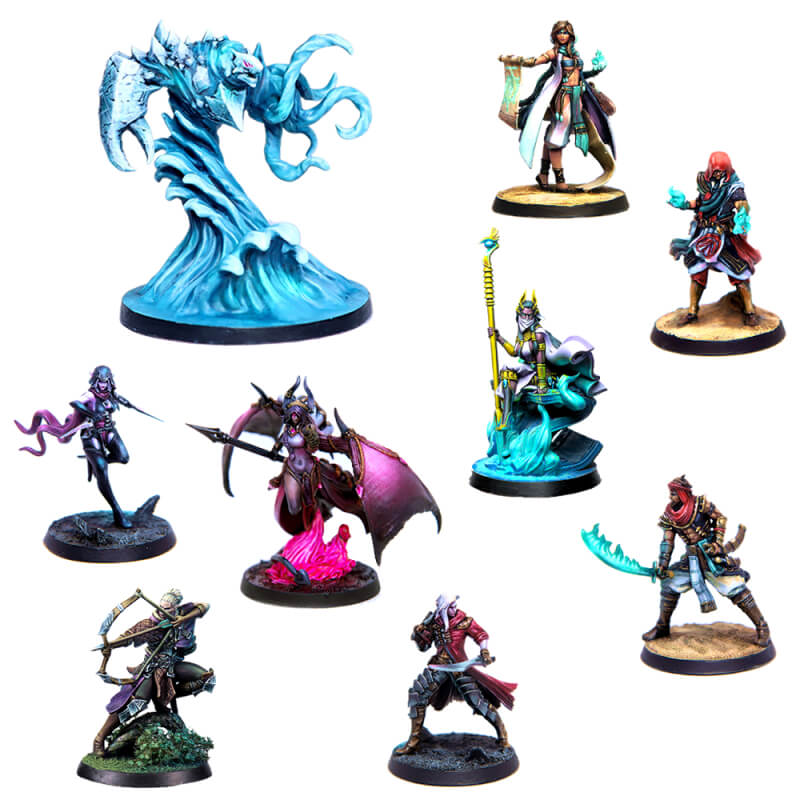 Two-Player Starter Set: Coalition of Thenion vs Sand Kingdoms - Eldfall Chronicles SPECIAL ORDER