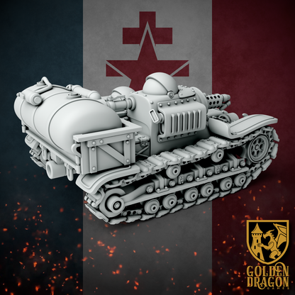 New French Republic AMR 36 Coccinelle Tankette | Golden Dragon Games Weird WW2 Role Playing Miniatures