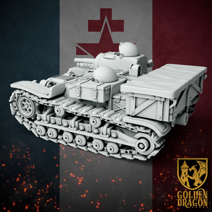 New French Republic AMR 36 Coccinelle Tankette | Golden Dragon Games Weird WW2 Role Playing Miniatures