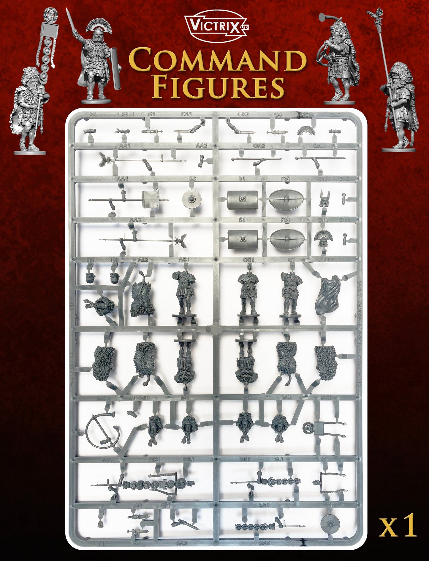 Early Imperial Roman Legionaries Attacking - Victrix
