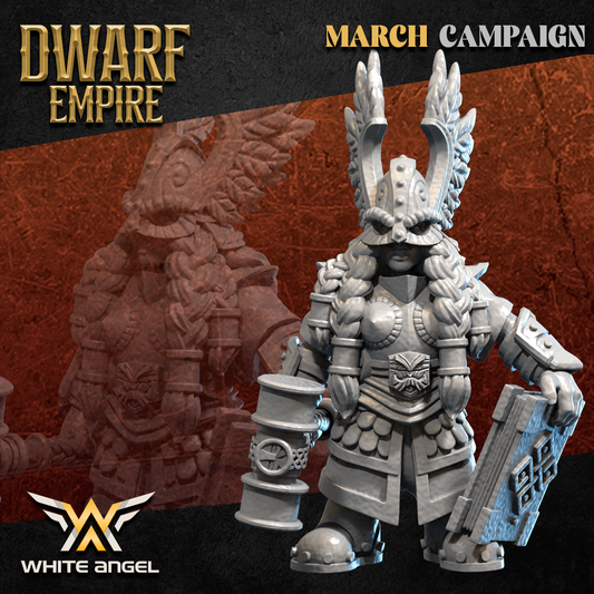 Dwarf Empire Mother | White Angel 28/32mm Fantasy Wargaming Miniatures