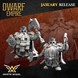 Dwarf Empire Forgers | White Angel 28/32mm Fantasy Wargaming Miniatures