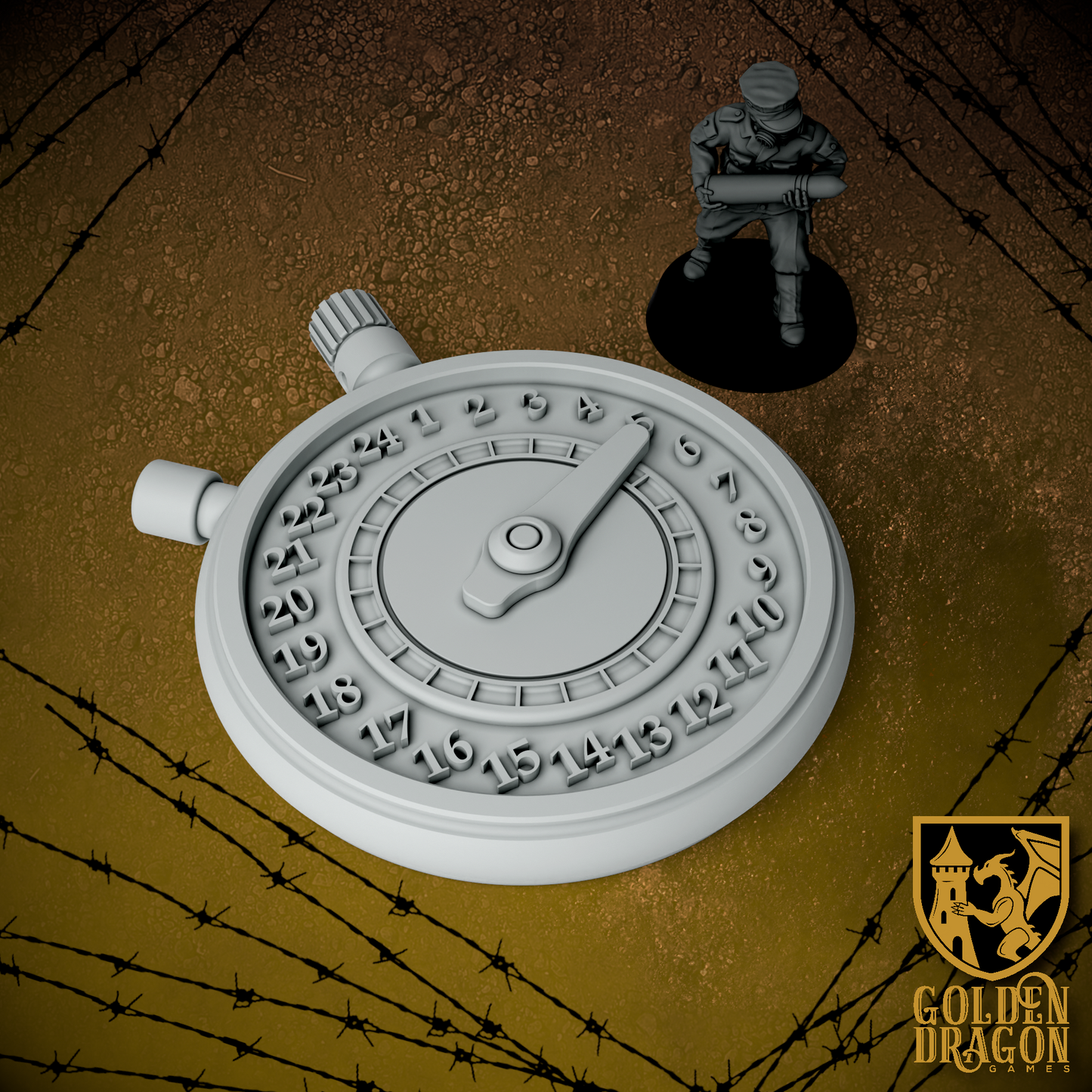 Officers Equipment - Play Aids | Golden Dragon Games Weird WW2