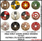Early Saxon Shield Designs 3 Transfers - Victrix
