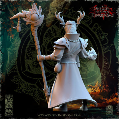 Findlas Keeper of the Woods | The Beholder Miniatures 28/32mm Fantasy Wargaming Miniatures