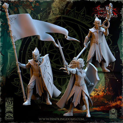 Evergreen Elves Forest Militia | The Beholder Miniatures 28/32mm Fantasy Wargaming Miniatures (Copy)