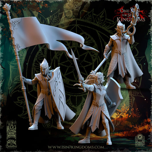 Evergreen Elves Forest Militia | The Beholder Miniatures 28/32mm Fantasy Wargaming Miniatures (Copy)
