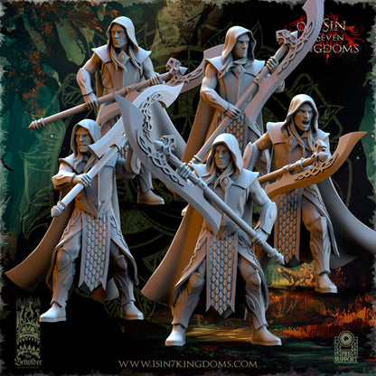Evergreen Elves Glade Avengers | The Beholder Miniatures 28/32mm Fantasy Wargaming Miniatures