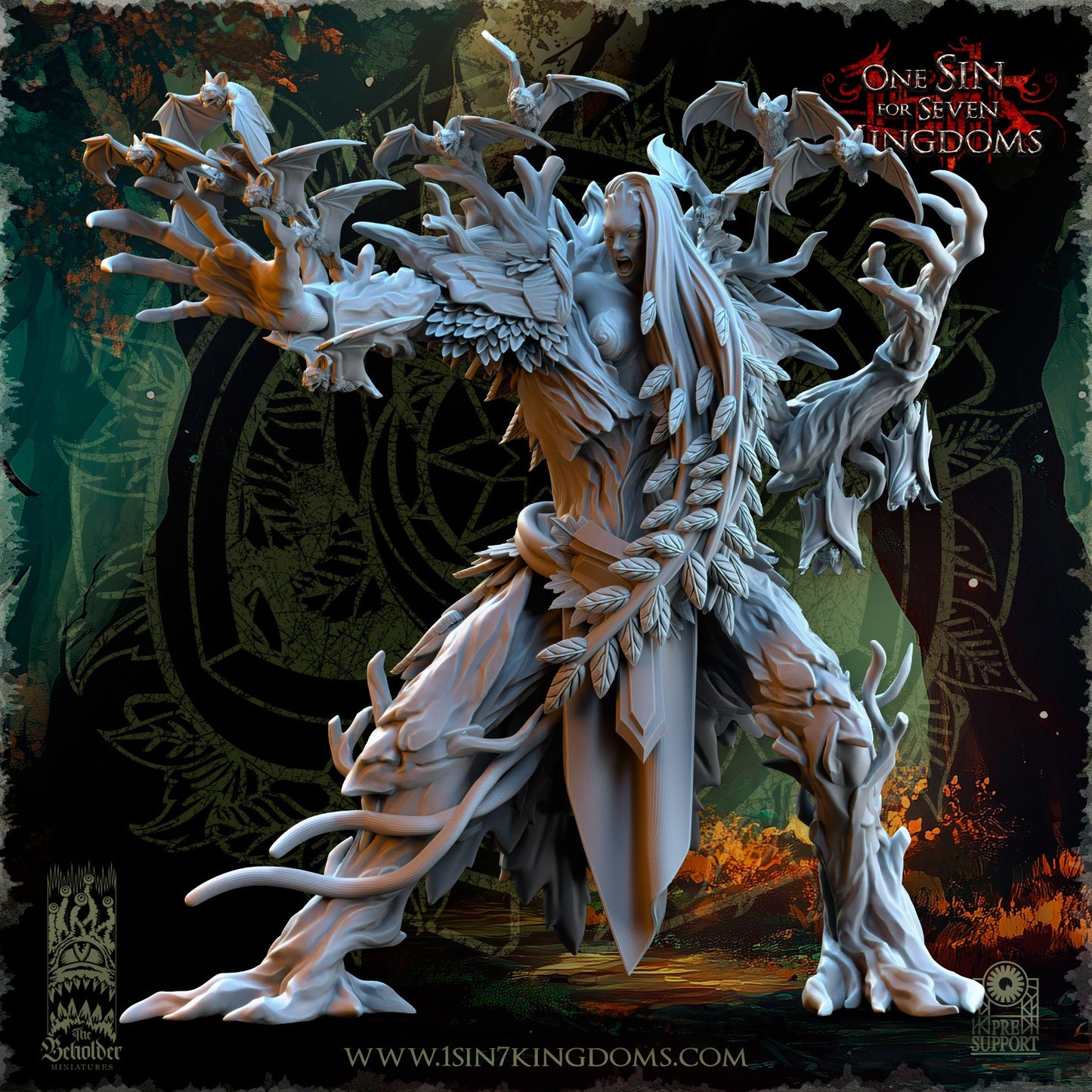 Evergreen Elves Nightshade | The Beholder Miniatures 28/32mm Fantasy Wargaming Miniatures
