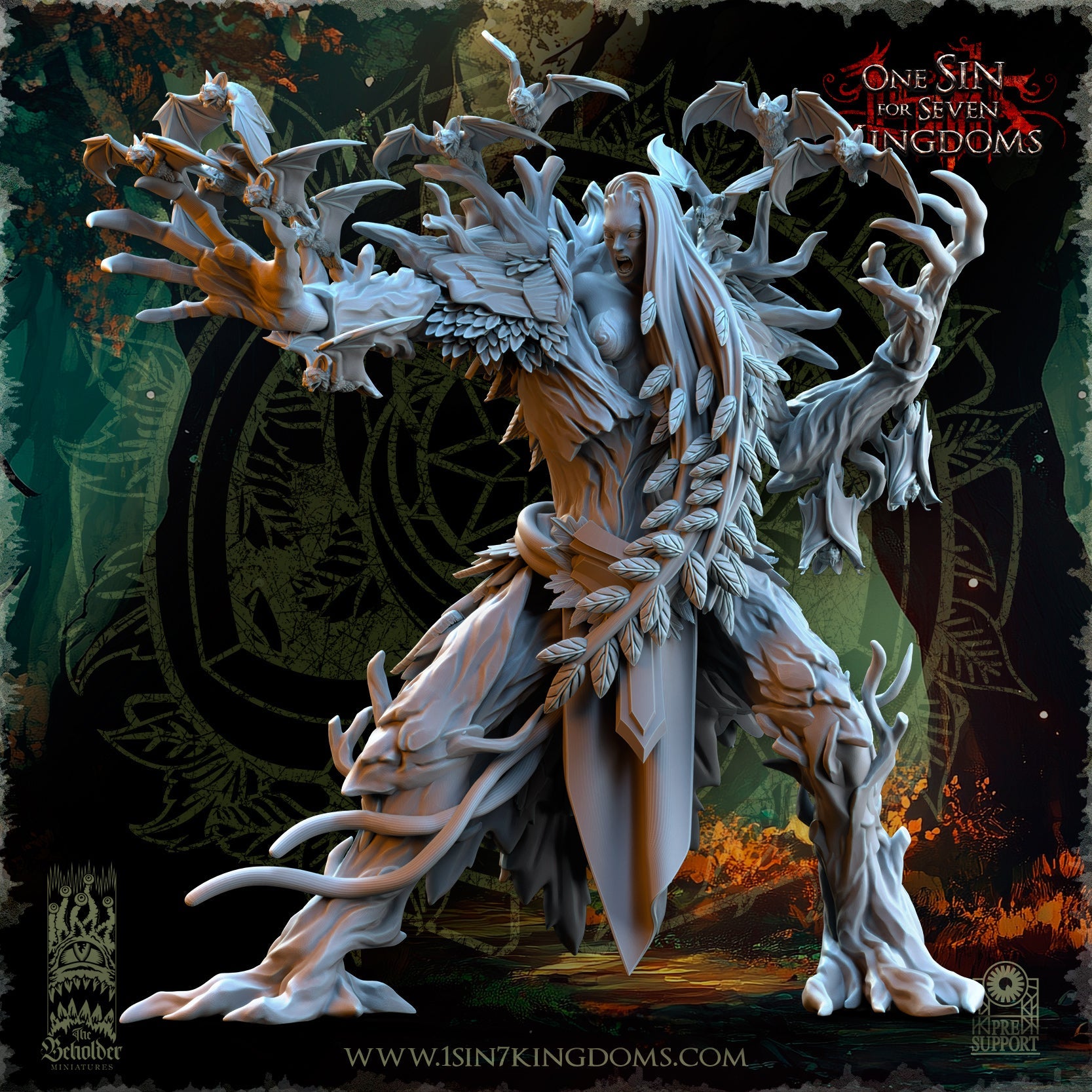 Evergreen Elves Nightshade | The Beholder Miniatures 28/32mm Fantasy Wargaming Miniatures