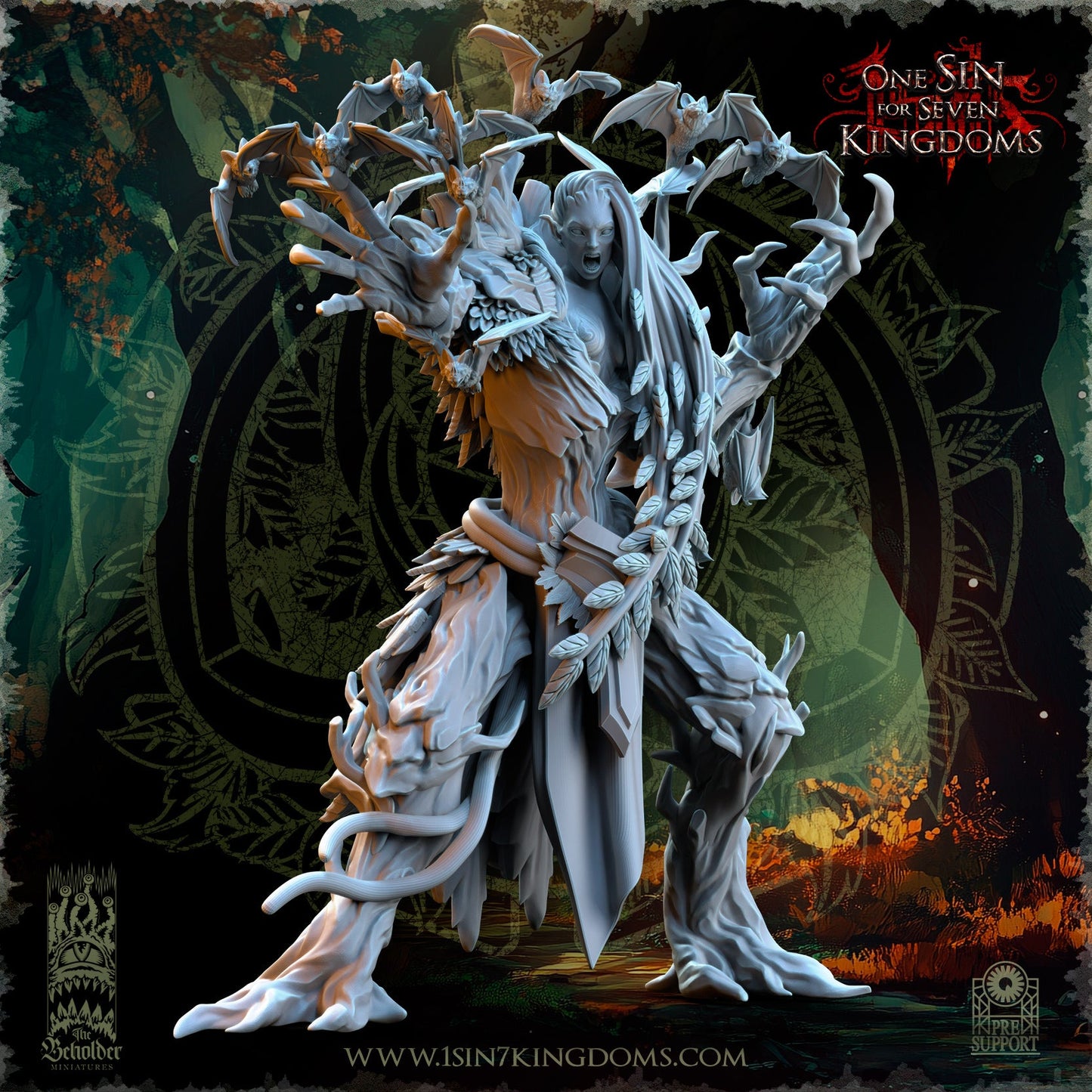 Evergreen Elves Nightshade | The Beholder Miniatures 28/32mm Fantasy Wargaming Miniatures