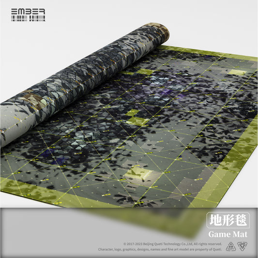 Ember: Obsidian Protocol NEOPRENE Playmat