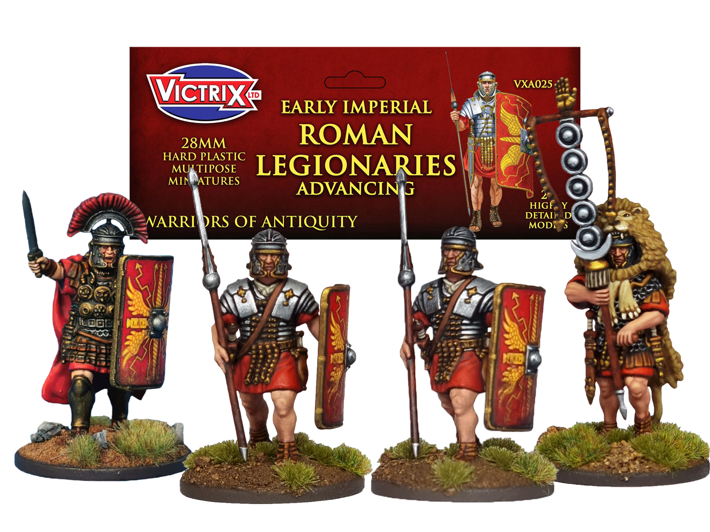 Early Imperial Roman Legionaries Advancing - Victrix