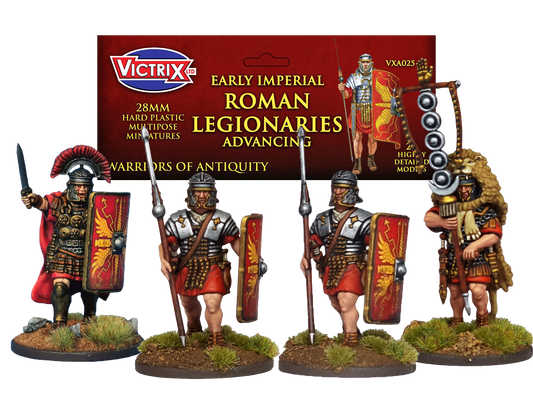 Early Imperial Roman Legionaries Advancing - Victrix