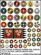 Early Saxon Warband Banner Sheet - Victrix