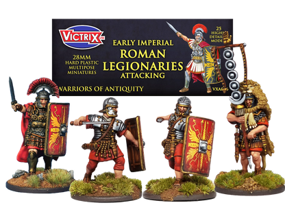 Early Imperial Roman Legionaries Attacking - Victrix
