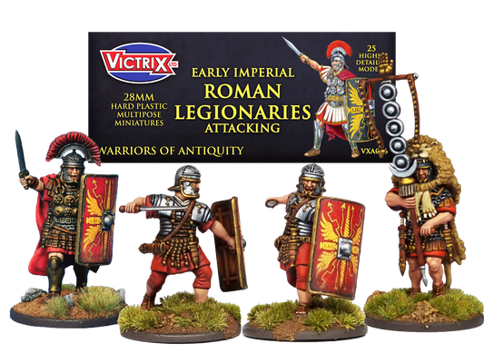 Early Imperial Roman Legionaries Attacking - Victrix