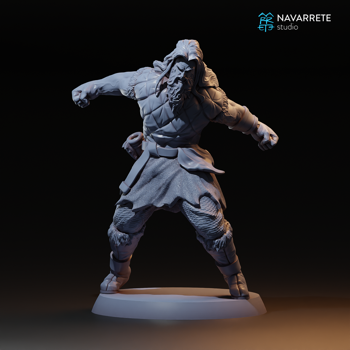 Eryndor The Warhand | Navarrete Studios 25mm Fantasy Wargaming Miniatures