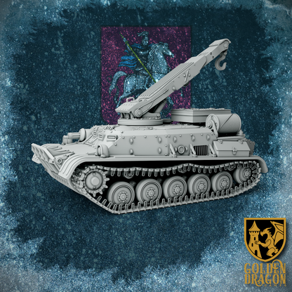 Russian Empire Armoured Recovery Vehicle | Golden Dragon Games Weird WW2 Role Playing Miniatures