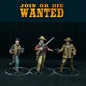 JOIN OR DIE WANTED FAR WEST LEGENDS | 3D Breed 28mm Wild West Wargaming Miniatures