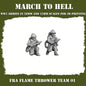 WW2 FRENCH ARMY FLAME THROWER TEAM | 3DBreed 15mm Wargaming Miniatures