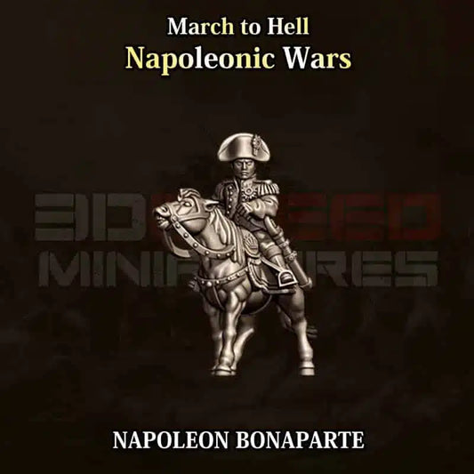 Napoleonic Wars FRENCH NAPOLEON BONAPARTE | 3DBreed 15mm Wargaming Miniatures