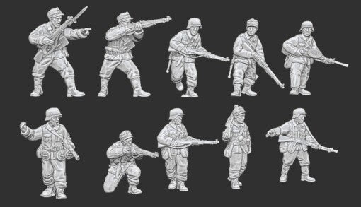 Summer Finnish Infantry | Propylene Foliescu 28mm WW2 Wargaming Miniatures Role Playing Miniatures