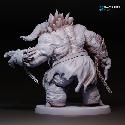 Frost Troll | Navarrete Studios 25mm Fantasy Wargaming Miniatures