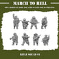 WW2 BRITISH GB RIFLE SQUAD | 3DBreed 15mm Wargaming Miniatures