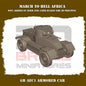 WW2 BRITISH ARMY AFRICA AEC 1 ARMORED CAR | 3DBreed 15mm Wargaming Miniatures