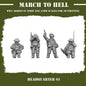 WW2 BRITISH GB HQ 01 | 3DBreed 15mm Wargaming Miniatures