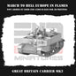 WW2 GREAT BRITIAN UNIVERSAL CARRIER MK II | 3DBreed 15mm Wargaming Miniatures