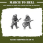 WW2 GERMAN ARMY (WEHRMACHT) FLAME TRHOWER | 3DBreed 15mm Wargaming Miniatures