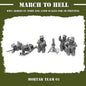 WW2 GERMAN ARMY (WEHRMACHT) MORTAR TEAM | 3DBreed 15mm Wargaming Miniatures