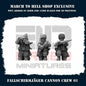 WW2 GER AIRBORNE CANNON CREW | 3DBreed 15mm Wargaming Miniatures