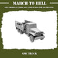 WW2 UNITES STATES MARINES (USM) GMC TRUCK | 3DBreed 15mm Wargaming Miniatures