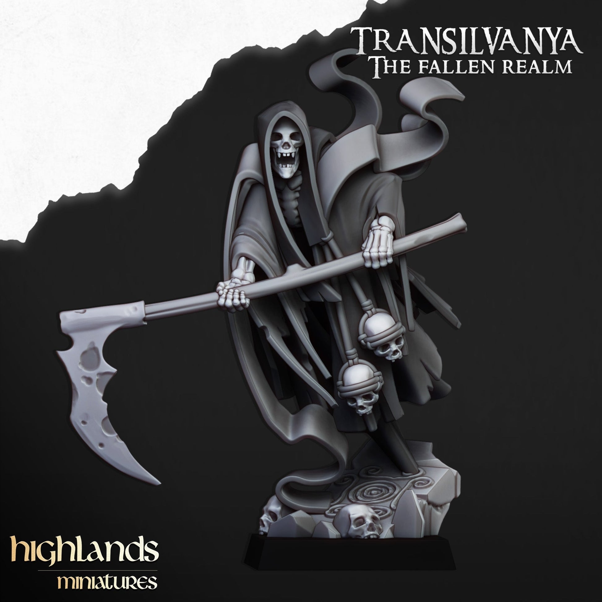 Transilvanya Reaper | Highlands Miniatures 28/32mm Fantasy Wargaming Miniatures Role Playing Miniatures
