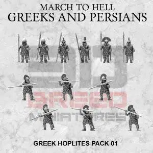 Greek Hpolites | 3DBreed 15mm Wargaming Miniatures Role Playing Miniatures