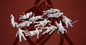 Germanic Tribes Casualties | 3D Breed 28mm Ancients Wargaming Miniatures Role Playing Miniatures