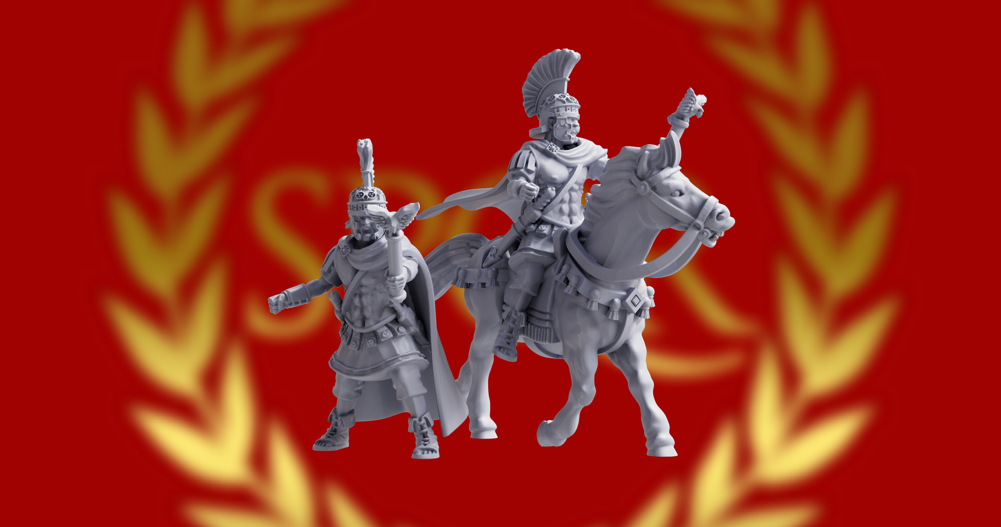 Imperial Roman Germanicus | 3D Breed 28mm Ancients Wargaming Miniatures Role Playing Miniatures